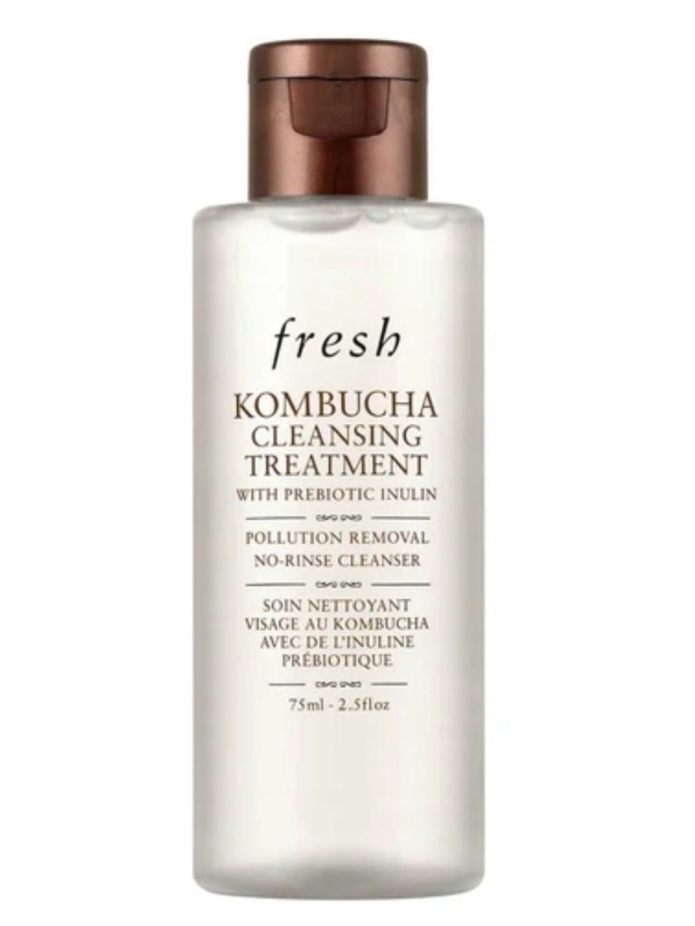 Fresh Kombucha 2-in-1 No-Rinse Cleanser & Prebiotic Treatment